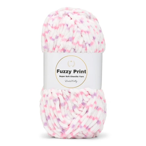 LindeHobby Fuzzy Chenille Print